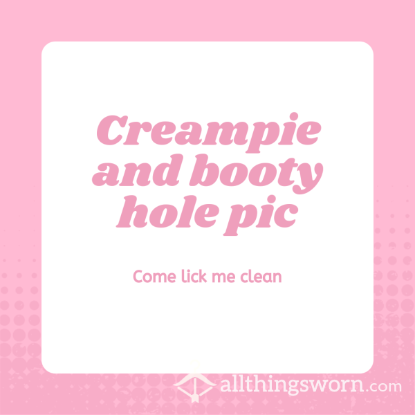 Cuck Clean-up: Creampie And Bootyhole