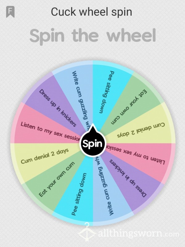 Cuck Wheel Spin