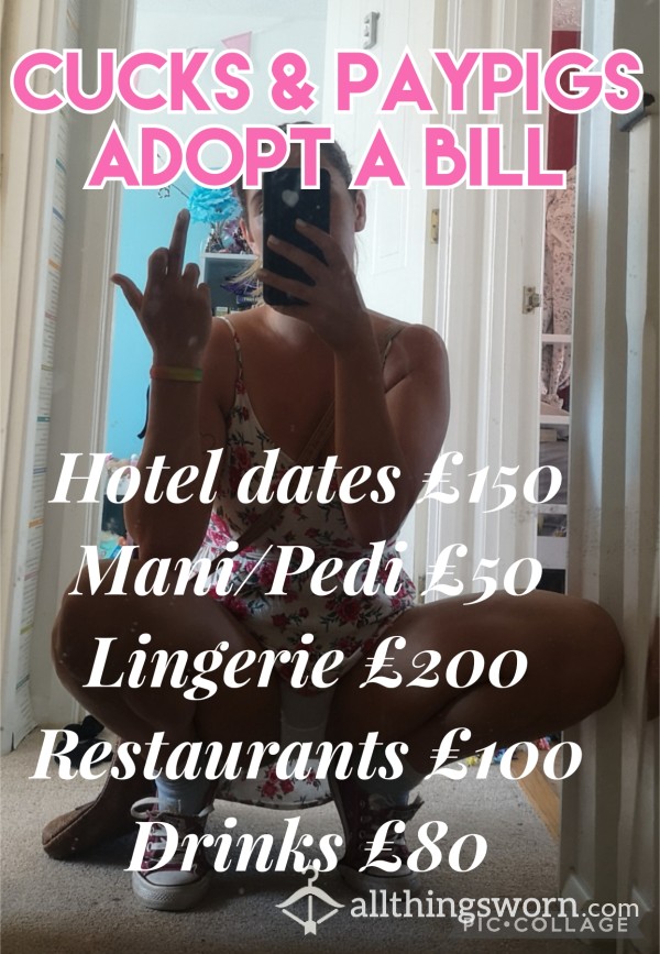 Cucks And Paypigs Adopt A Bill