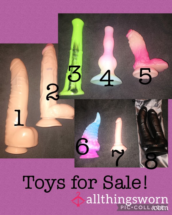 Cum Buy My Used Toys!!! Includes Video Before I Send !