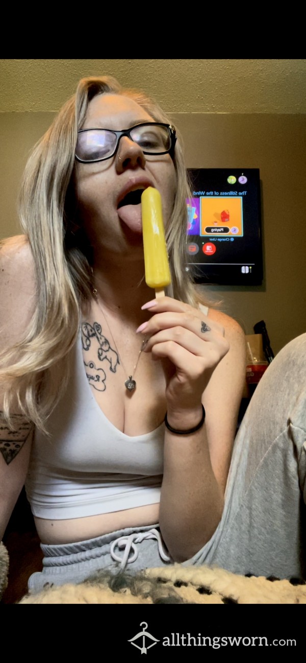 Cum Countdown With A Popsicle 👅😍