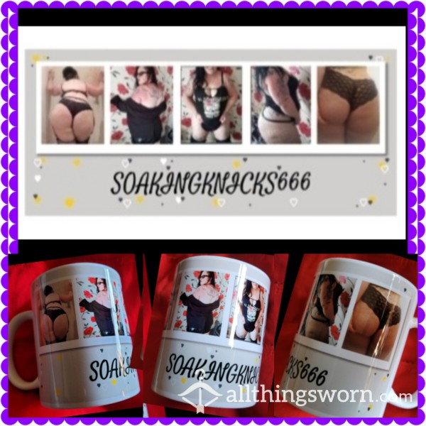 CUM Drink From Me 😈💦 ☕️  💥LIMITED💥 Personalised Mug Of Me.