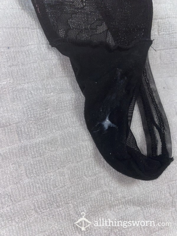 Cum Filled Used Thong