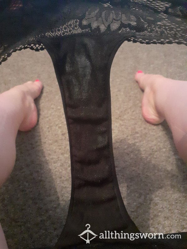 Cum Soaked, Creampie Knickers, Made To Order. Worn After Sex. Ziplocked As Soon As Taken Off