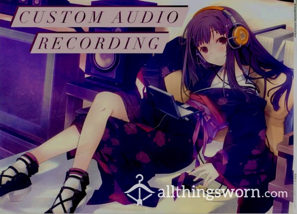 Custom Audio Recording 🎙️🎧