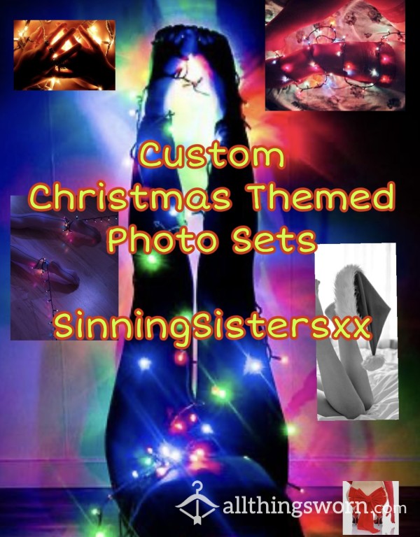 Custom Christmas Photo Sets🎄🎁