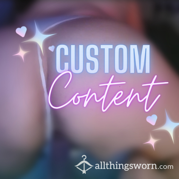 CUSTOM CONTENT ✨Let Me Be Your Fantasy💖