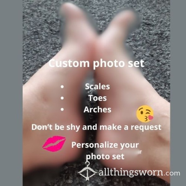 Custom Feet Photo Set