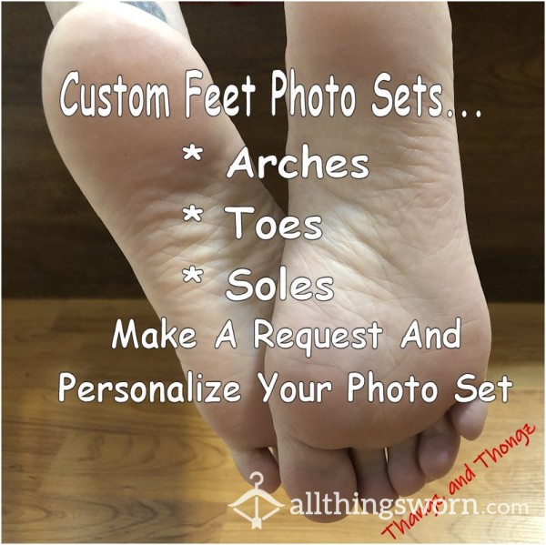 Custom Feet Photo Sets