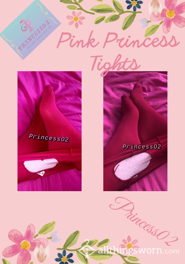 Pink Princess Tights💗