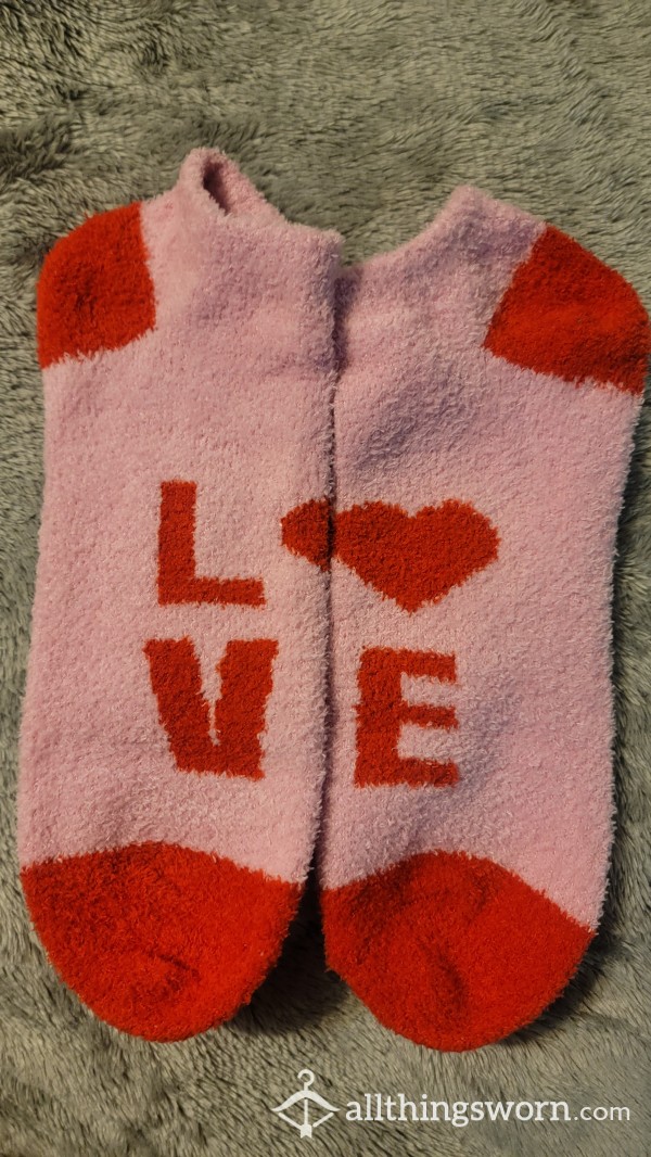 Custom Valentine Socks, Tell Me How Long To Wear Them 💕