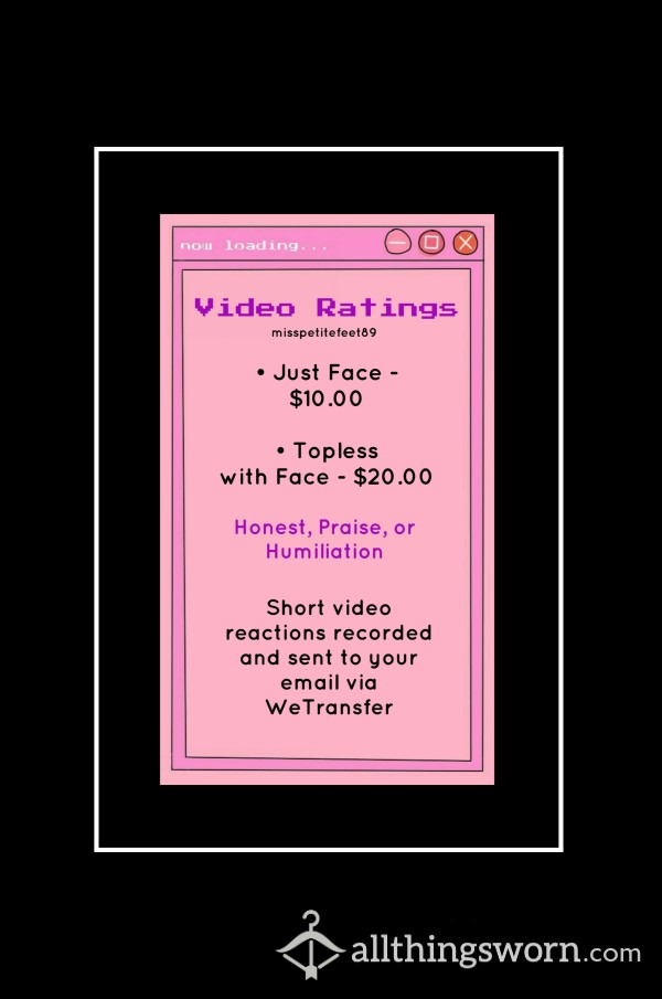 Custom Video Ratings