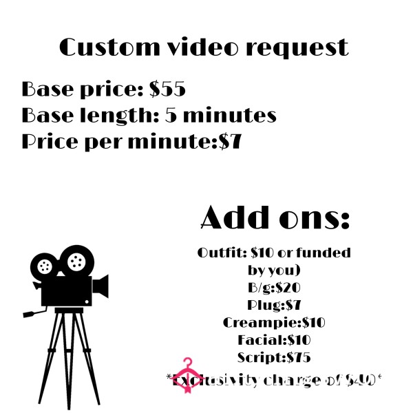 Custom Video Request