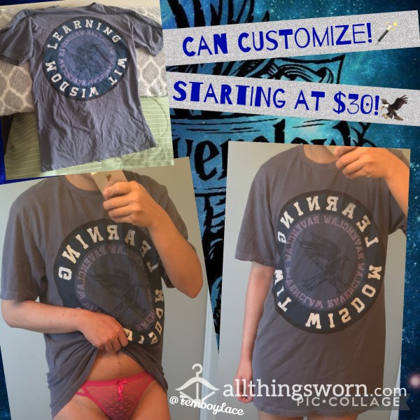 Custom Wear Harry Potter Ravenclaw T-Shirt!🪄🦅