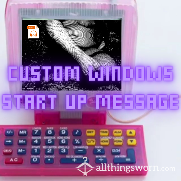 Custom Windows PC Start Up Sound