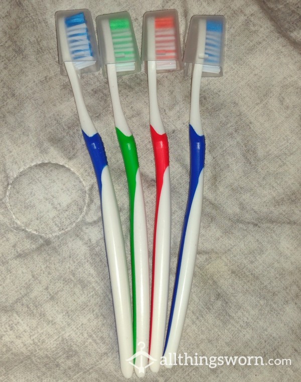 Customizable Toothbrush. Comes With Travel Cap And A Vial Of The Water I Use To Clean With.