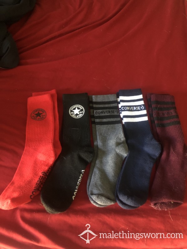 Customize These Converse Crew Socks