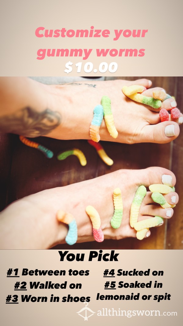 Customize Your Gummy Worms