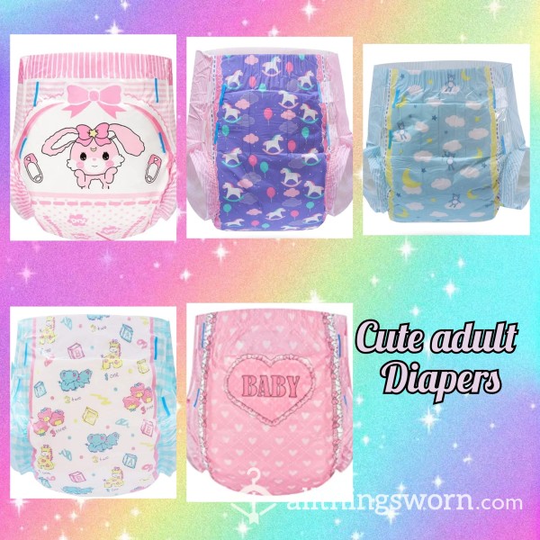 Cute Adult Diapers [shipping Included]