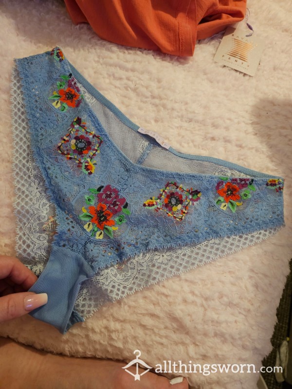 Cute And Sexy Baby Blue Savage Fenty Panties (Size 10)