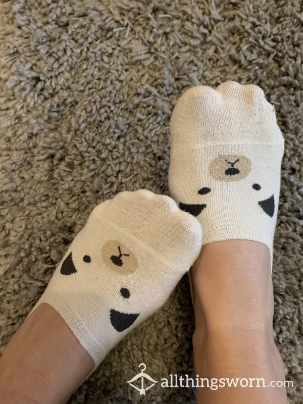 Cute Animal Footie Socks