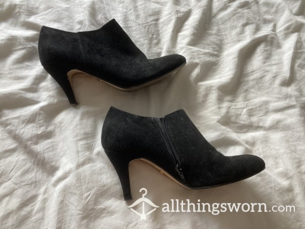 Cute Bashed Up Ankle Boots