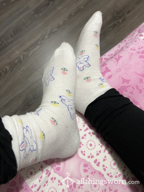 Cute Bunny Ankle Socks 🐰