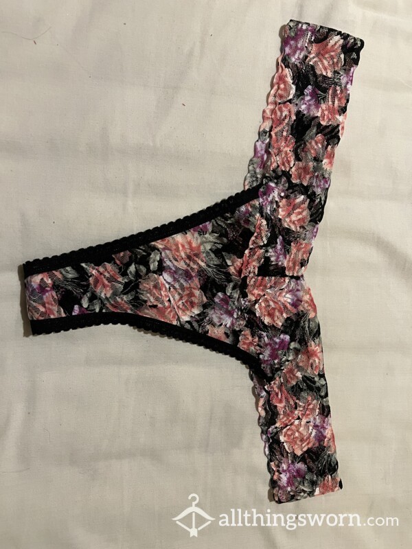 Cute Floral Panties Ready For You