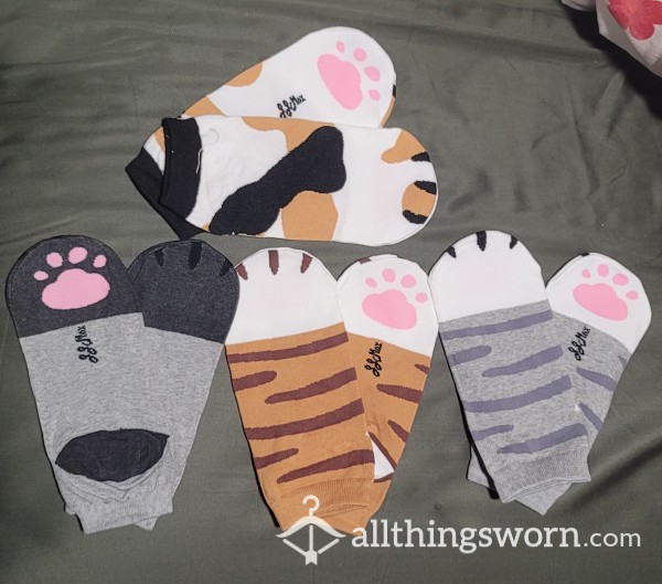 Kitty Paw Socks