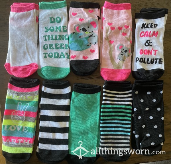 Cute New Earthy Socks 🌍