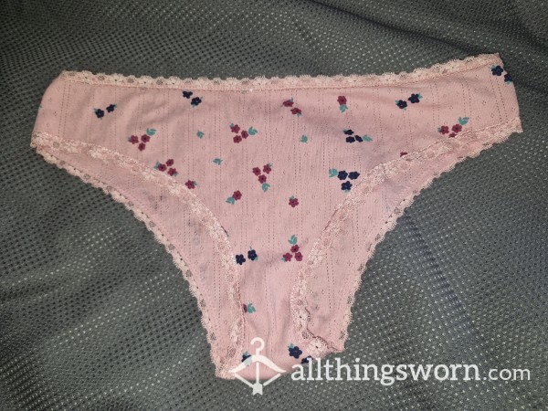 Cute Old Pink Patterned Panties