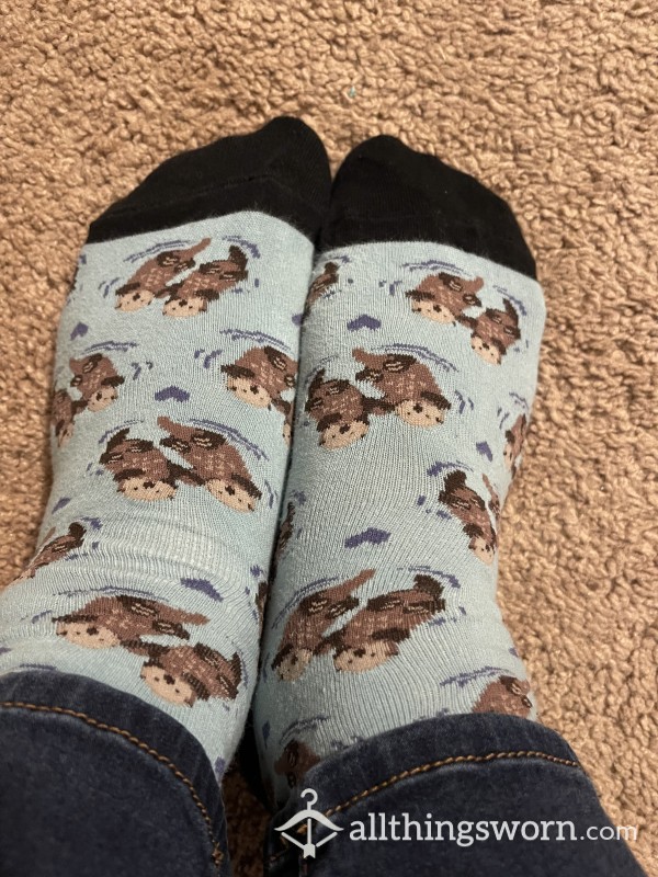 Cute Otter Socks.