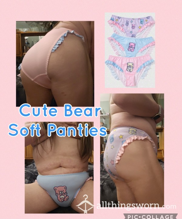 Cute Soft Bear Panties