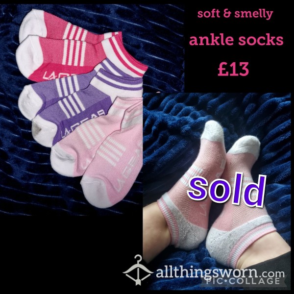 ♡ Cute, Soft N Smelly Ankle Socks! ♡