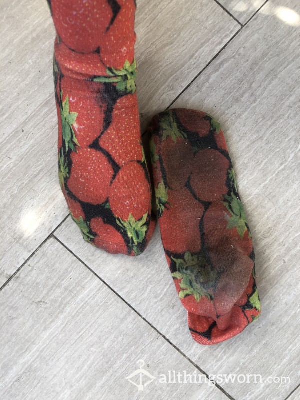 Cute Stinky Strawberry Socks