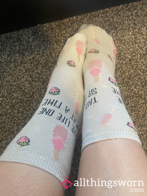 Cute Strawberry Ankle Socks