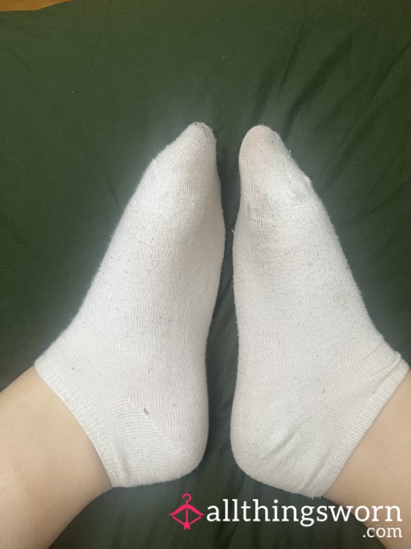Cute White Ankle Socks