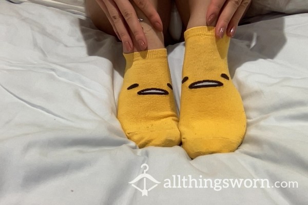 My Favourite Cute Yellow Ankle Socks (3DAYS)