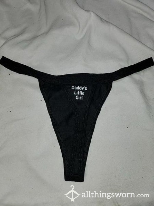 Daddys Little Girl Thong