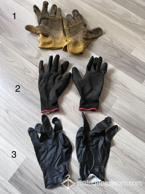 Daddy’s Work Gloves