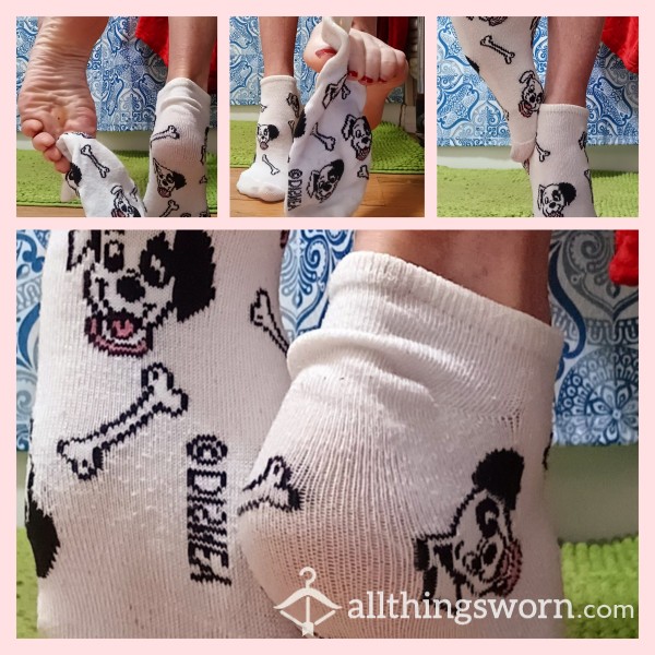 DISCOUNTED / Dalmatian Socks