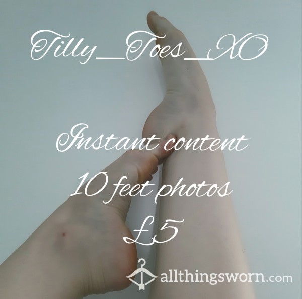 Dancer's Feet Instant Photos - 10 Pics