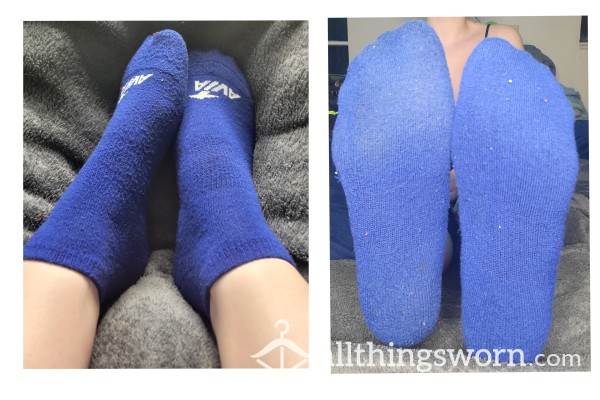 Dark Blue Ankle Socks
