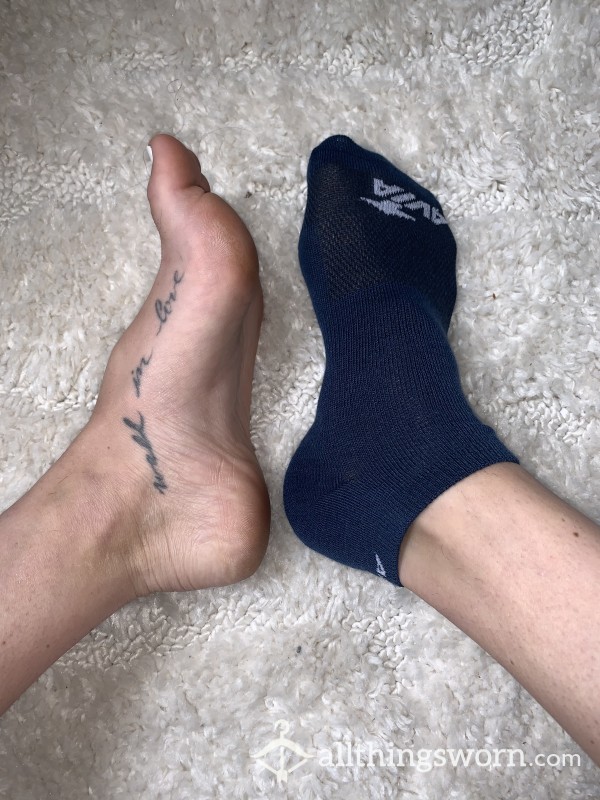 Dark Blue Avia Ankle Workout Socks