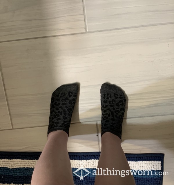 Dark Leopard Socks