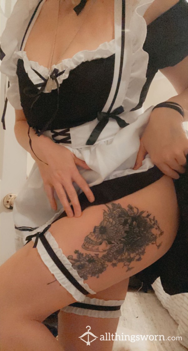 DDD Tatted Maid, Certainly Not A Clean One.