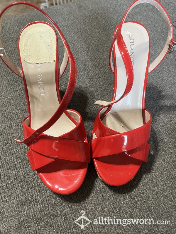 Destroyed Sexy Red Heels
