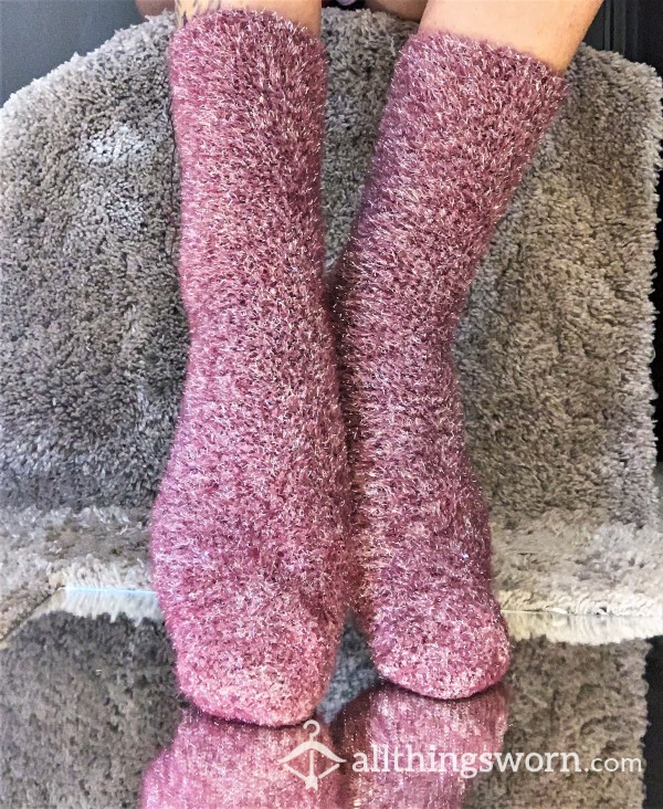 Diamond In The Sky - Fuzzy Socks! - $15 For 24/hr Wear $5/day For Additional Wear Plus FREE ADD ON & FREE EXCLUSIVE PICTURES