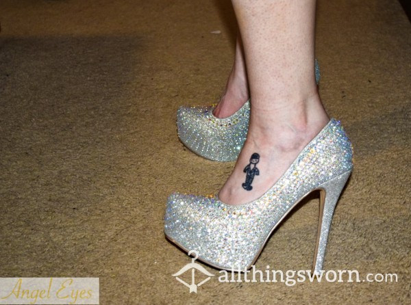 Diamond Stiletto Heels