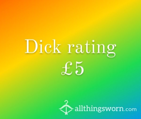 Dick Rating 🍆🍆